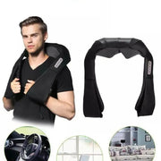 Black Shiatsu Massage Pillow with Heat | Kneading Massage Relaxation