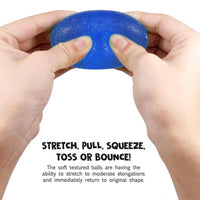 Egg Grip Stress Strength Massage Ball - Hand Exercise and Stress Relief