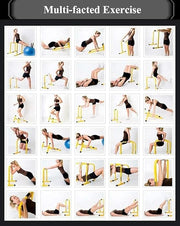 Dip Stare Station Body Bar متوازي ، تقسيم أشرطة متوازية مع مقبض غير انزلاق-MF-0616-Y