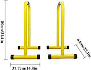 Dip Stare Station Body Bar متوازي ، تقسيم أشرطة متوازية مع مقبض غير انزلاق-MF-0616-Y