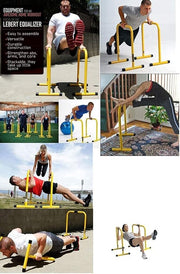 Dip Stare Station Body Bar متوازي ، تقسيم أشرطة متوازية مع مقبض غير انزلاق-MF-0616-Y