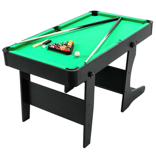 Stylish 6ft Folding Pool Table - Solid and Stable - Classic Design