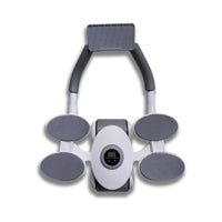 Automatic Rebound Abdominal Wheel with Timer | Adjustable Ab Roller with Elbow Support