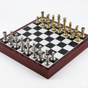 Collector's Edition Handcrafted Wooden Chess Set