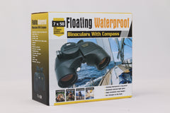 Premium Floating Waterproof Marine Binoculars with Compass