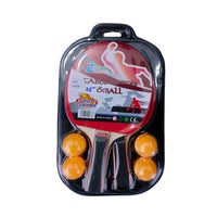 Premium Ping Pong Racket Set with 4 Balls | Quality Table Tennis Gear