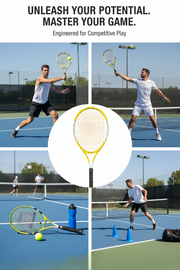 MF-0998 Tennis Racket – Lightweight Durable Frame with Comfortable Grip, Ideal for Beginners & Recreational Players