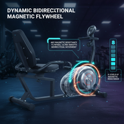 Horizontal Magnetic Bike - Lazy Bike