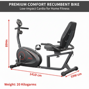 Horizontal Magnetic Bike - Lazy Bike