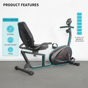 Horizontal Magnetic Bike - Lazy Bike