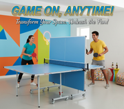 Water proof Game Table Ping-Pong Table, Out Door Table Tennis Foldable and Moveable MF-1200