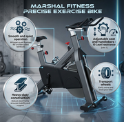 Commercial Spinning Bike for High-Intensity Workouts