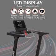 High-Speed Treadmill with 3.5 HP Brushless DC Motor and Incline