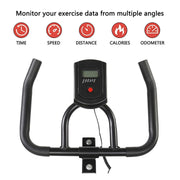 Comfortable seat stationary bike