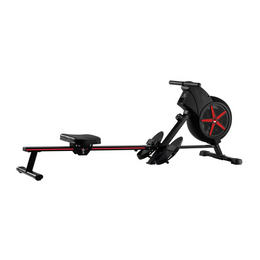 Air Resistance Rowing Machine with LCD Monitor & 8 Resistance Levels