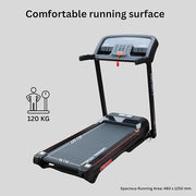 Home Use Motorized Treadmill - 5.0HP DC Motor - Max Weight 120kg
