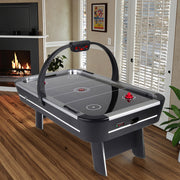 Dynamic 7ft Air Hockey Table - E-Counter, Leg Levelers, and Accessories Included