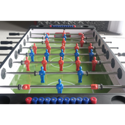 Coin Operated Foosball Game Table for Adults – Black & Red Commercial Soccer Table