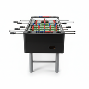 Coin Operated Foosball Game Table for Adults – Black & Red Commercial Soccer Table
