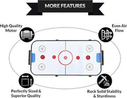 طاولة هوكي الهواء النهائية لمنزلك: قابلة للطي ومحمولة