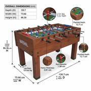 طاولة كرة القدم Foosball للاستخدام في الهواء الطلق MF-4075