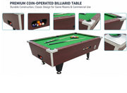 Professional Grade 9ft Coin-Operated Pool Table for Sale - Commercial Quality