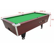Professional Grade 9ft Coin-Operated Pool Table for Sale - Commercial Quality