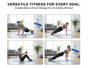 Yoga Mat with Hanging Hole – Non-Slip, Durable & Easy-Storage Exercise Mat for Yoga, Pilates, Stretching & Home Workouts