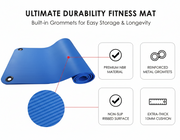 Yoga Mat with Hanging Hole – Non-Slip, Durable & Easy-Storage Exercise Mat for Yoga, Pilates, Stretching & Home Workouts