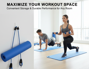 Yoga Mat with Hanging Hole – Non-Slip, Durable & Easy-Storage Exercise Mat for Yoga, Pilates, Stretching & Home Workouts