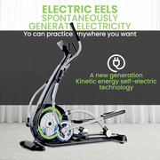 Elliptical Machine for Home with 32 Resistance Gears, Digital Monitor