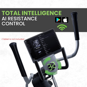 Elliptical Machine for Home with 32 Resistance Gears, Digital Monitor