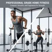 Heavy-Duty Dumbbell Rack Strength Training Dip Station | MF-7502