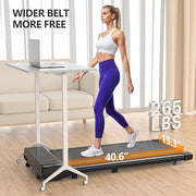 Home Use Treadmill 3HP | Walking Pad with Handle & Bluetooth Speaker