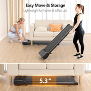 Home Use Treadmill 3HP | Walking Pad with Handle & Bluetooth Speaker