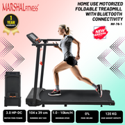 Home Use Treadmill 3HP – Compact Walking Pad with Bluetooth