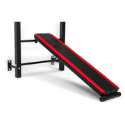 Wall Bars with Pull-Up Bar, Dip Station & Incline Bench | Multifunctional Home Gym