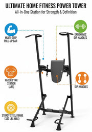 محطة طاقة متعددة الوظائف مع الجلوس