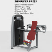 MF-GYM-17606-SH-2 Shoulder Press Trainer – Heavy-Duty Strength Machine for Shoulder & Upper Body Training