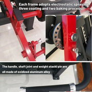 Strength Training Weight Plate 45 Degree Leg Press Hack Squat Machine