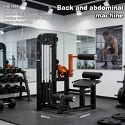 MF-GYM-17620-JS Seated Abdominal Muscle Trainer – Heavy-Duty Core & Abs Strength Machine for Commercial Gyms