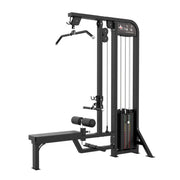 Commercial Lat Pull Down & Low Row Machine – Heavy-Duty Strength Training Equipment