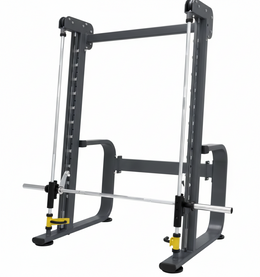 Super Marshal Smith Machine – Multi-Function Home Gym, Heavy-Duty Steel Frame, Adjustable Barbell & Safety Stops for Strength Training