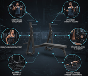 Flat Chest Press Bench for Effective Upper Body Workouts