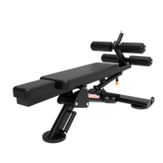 Adjustable Abdominal & Hyper Extension Bench - Core & Back Strength Trainer