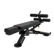 Adjustable Abdominal & Hyper Extension Bench - Core & Back Strength Trainer