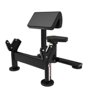 Compact Bicep Curl Preacher Bench - Isolate and Maximize Arm Workouts