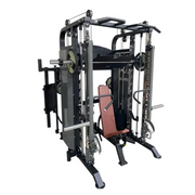 Multifunctional Smith Machine Trainer with Bench  MF-GYM-17690
