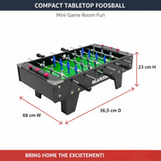 طاولة كرة القدم للأطفال البالغين يدوين كرة القدم | طاولة كرة القدم المحمولة لعبة MINI - MF -TB68