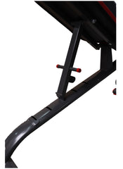 Foldable Adjustable Utility Bench for Home Gym | Max User Weight 150kg
